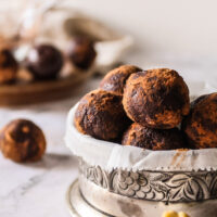 Dark Chocolate Orange Truffles (Naturally Sweetened)