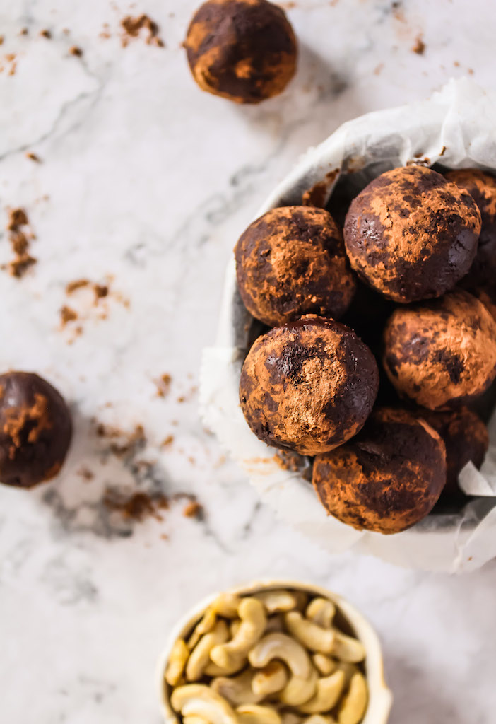 Dark Chocolate Orange Truffles (Naturally Sweetened)