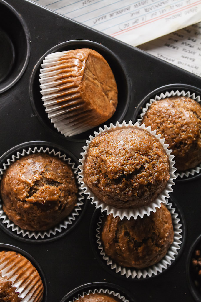 Simple and Easy Vegan Espresso Banana Muffins