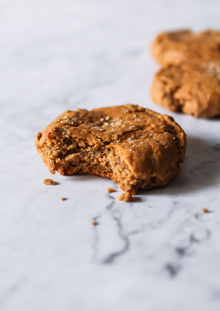 Soft Baked, Thick and Chewy Gingerbread Cookies