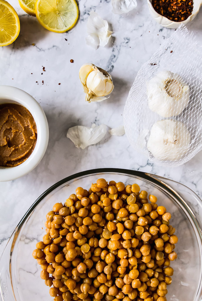 Miso Hummus with Shichimi Togarashi Spiced Pita - Unit 1404