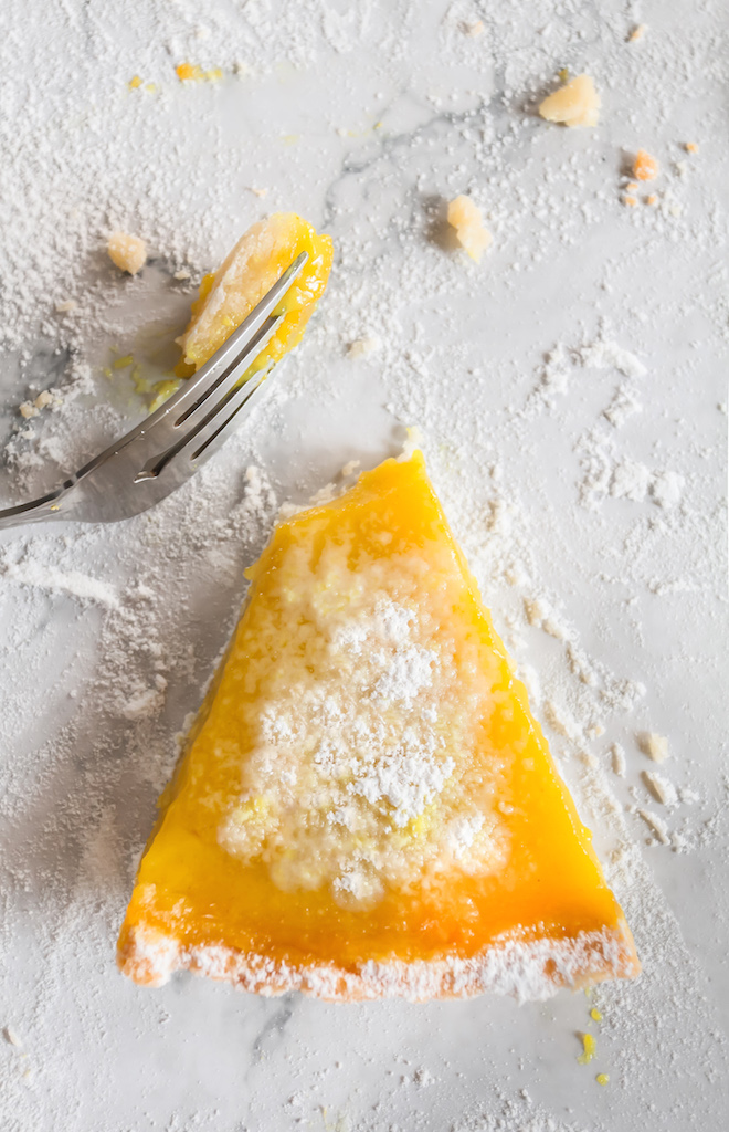 Earl Grey Lemon Tart with a Shortcrust Pastry