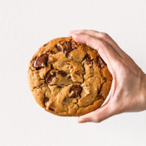 Miso Dark Chocolate Chunk Cookies (Vegan)