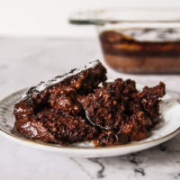 Molten Espresso Hot Fudge Cake