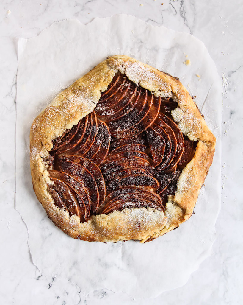 Salty Maple Asian Pear Galette