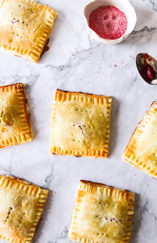 Small Batch Strawberry Burst Pop Tarts