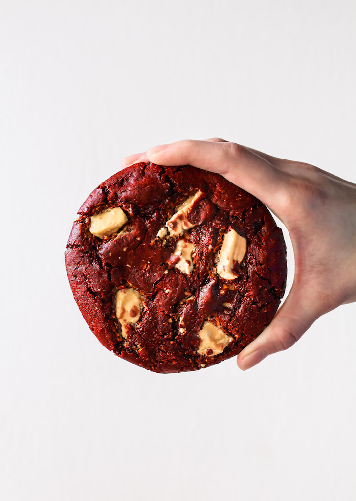 Red Velvet Chocolate Chunk Cookies
