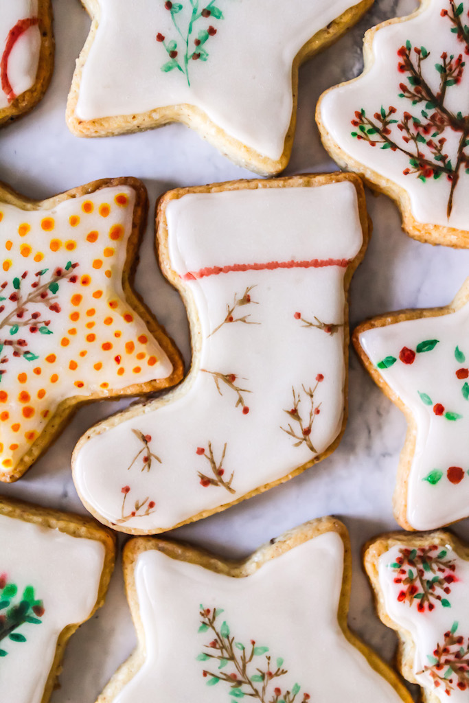 Christmas Vanilla Sugar Cookies