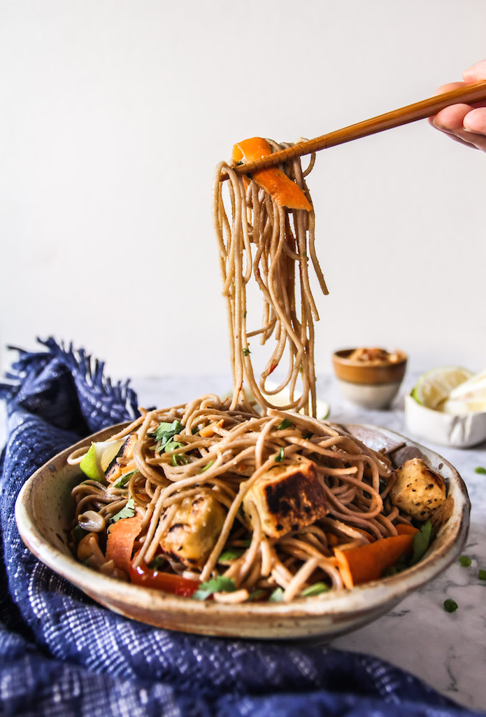 Quick Summer Thai-ish Peanut Noodles